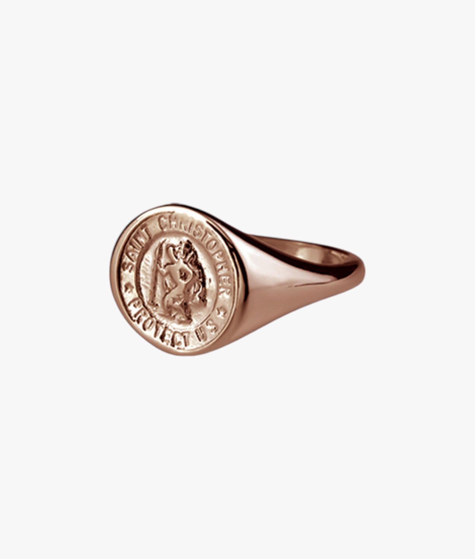 St Christopher signet ring – Von Treskow - Main Image