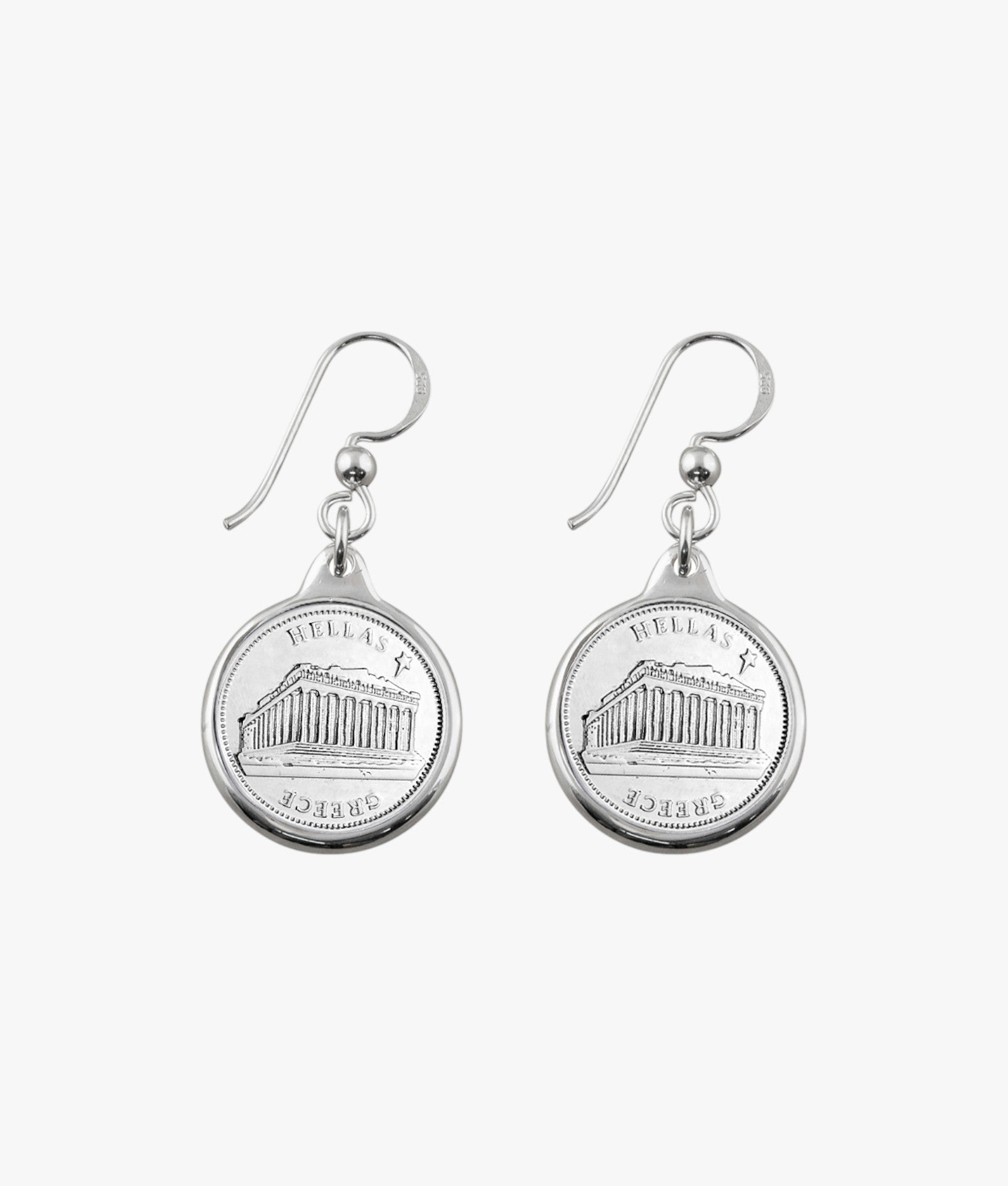 Greek coin earrings – Von Treskow1