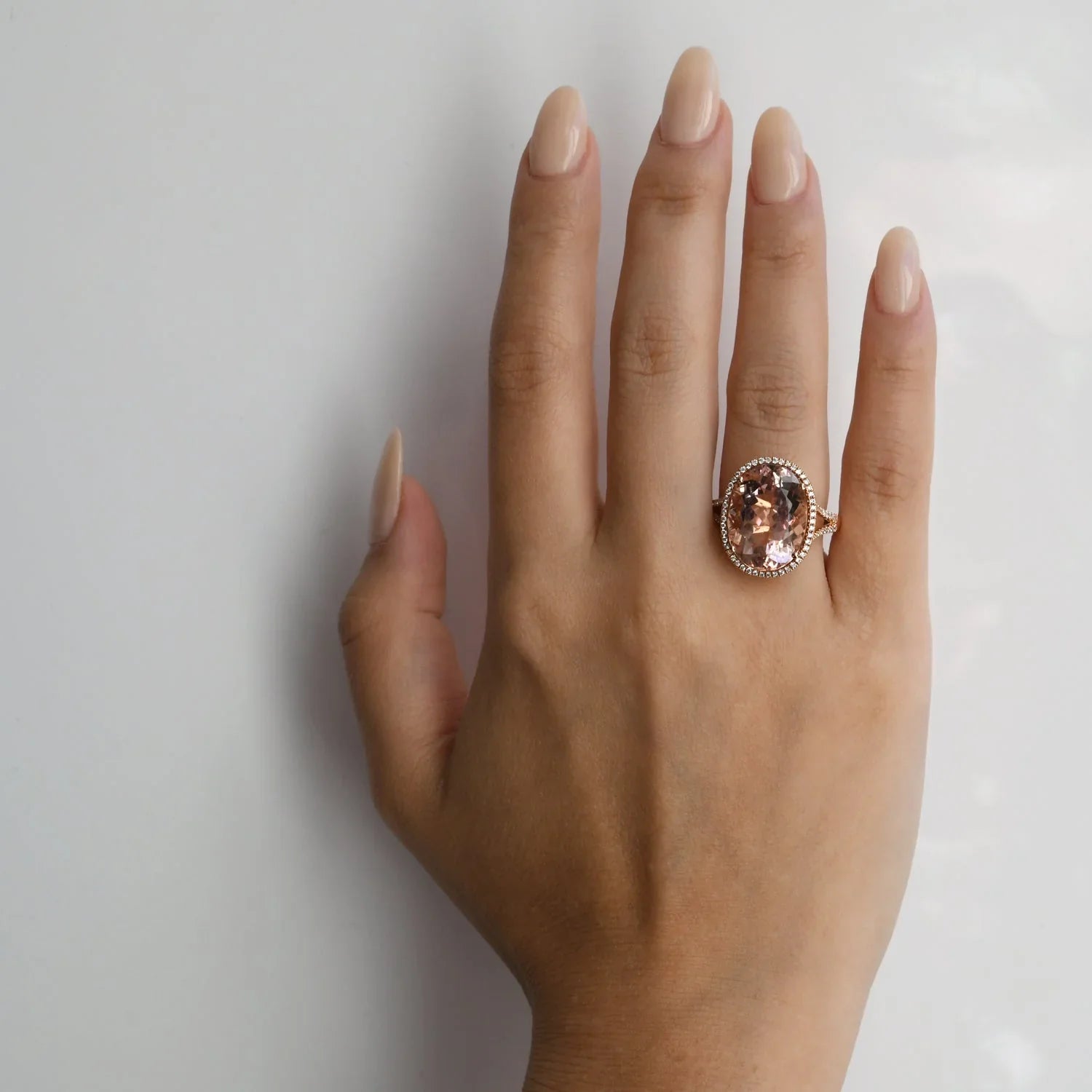 Morganite Rings