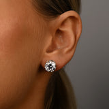 10mm Cubic Zirconia Studs