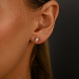 4mm Cubic Zirconia Studs