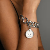 Small Mama Bracelet with Token Coin