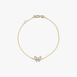 Diamond Butterfly Bracelet (0.16ct)