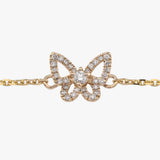 Diamond Butterfly Bracelet (0.16ct)