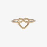 Open Love Knot Ring