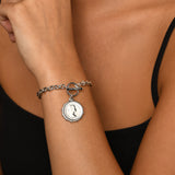 Solid Belcher Bracelet with Sixpence