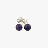Amethyst Stud Earrings