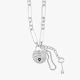 Coin Padlock Belcher Bracelet