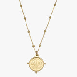 Rosario Necklace with Threepence