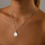Rosario Necklace with Threepence