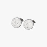 Threepence Coin Cufflinks (Queen)