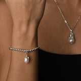 Baroque Pearl Stretchy Bracelet