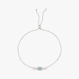 Maeve Sky Blue Topaz Adjustable Bracelet