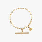 Clip Chain T-Bar Bracelet