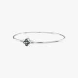 London Blue Topaz Clover Golf Bangle