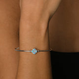 Czelline Opal Clover Golf Bangle