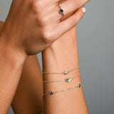 London Blue Topaz Large Triplet Bracelet