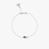 Gemstone Triplet Cluster Bracelet II