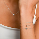 Marquise London Blue Topaz Bracelet