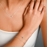 Pear London Blue Topaz Bracelet