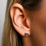 London Blue Topaz Duo Studs