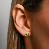 Peridot Studs