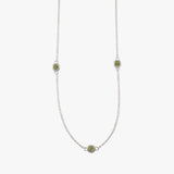 Peridot Orbit Necklace