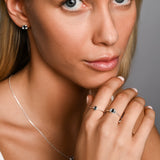 Blue Topaz Haze Ring