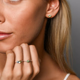 Round 5mm Peridot Ring