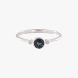 Baguette London Blue Topaz Ring