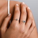 Marquise London Blue Topaz Ring