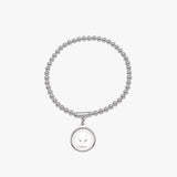 Stretchy Threepence Bracelet (4mm)