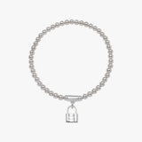 Stretchy bracelet with Von Treskow padlock