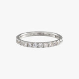 Claw-set Diamond Eternity Ring (0.95ct)