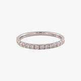 Claw-set Diamond Eternity Ring (0.64ct)