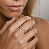 Claw-set Diamond Eternity Ring (0.37ct)