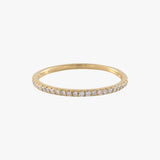 Claw-set Diamond Eternity Ring (0.25ct)