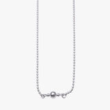 Silver Chime Ball Necklace