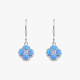 Czelline Opal Clover Hook Earrings