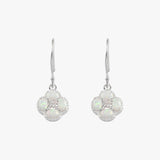 Czelline Opal Clover Hook Earrings
