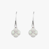 Czelline Opal Clover Drop Earrings