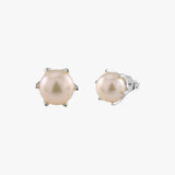 Freshwater Pearl Claw Set Studs