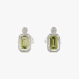 Maeve Peridot Stud Earrings