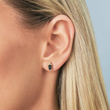 Maeve London Blue Topaz Stud Earrings