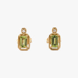 Maeve Peridot Stud Earrings