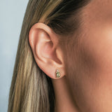 Maeve Peridot Stud Earrings