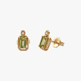 Maeve Peridot Stud Earrings