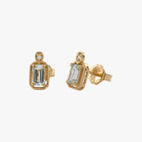 Maeve Sky Blue Topaz Stud Earrings