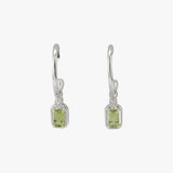 Maeve Peridot Hoop Earrings