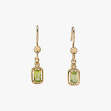 Maeve Peridot Hook Earrings